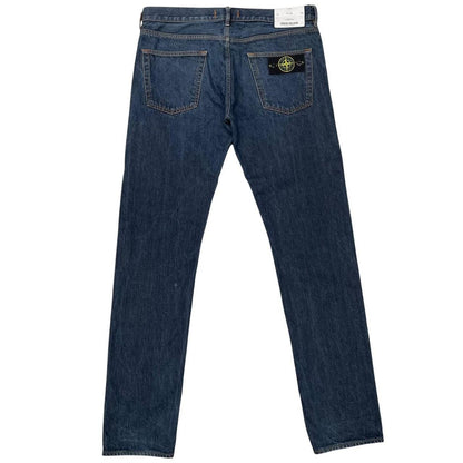 Stone Island AW 2014 Blue Slim Fit Denim Jeans
