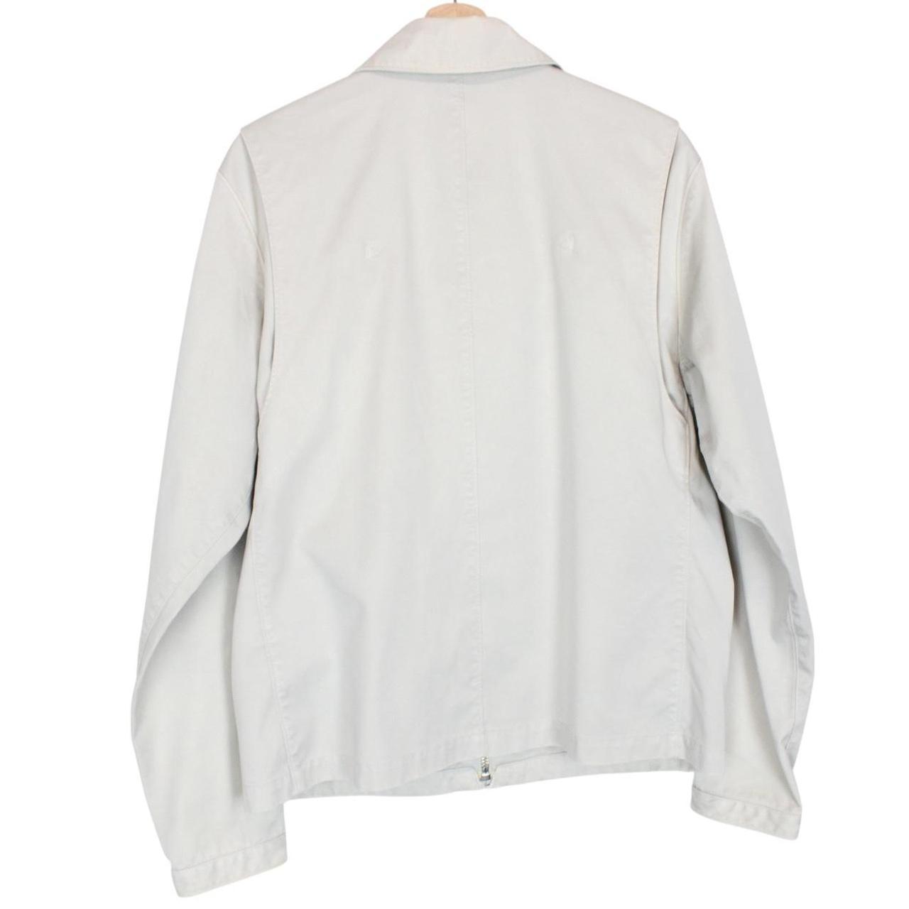 Vintage Stone Island SS 2007 Beige Full Zip Cotton Harrington Jacket