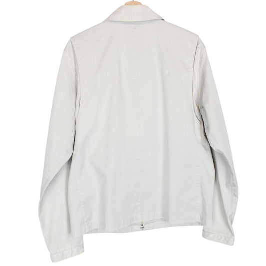 Vintage Stone Island SS 2007 Beige Full Zip Cotton Harrington Jacket