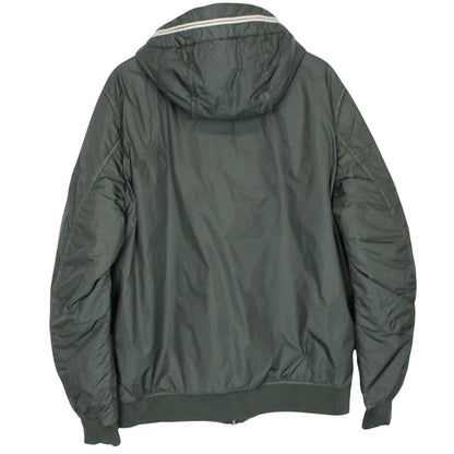 Stone Island AW 2020 Green Garment Dyed Crinkle Reps NY Primaloft Jacket