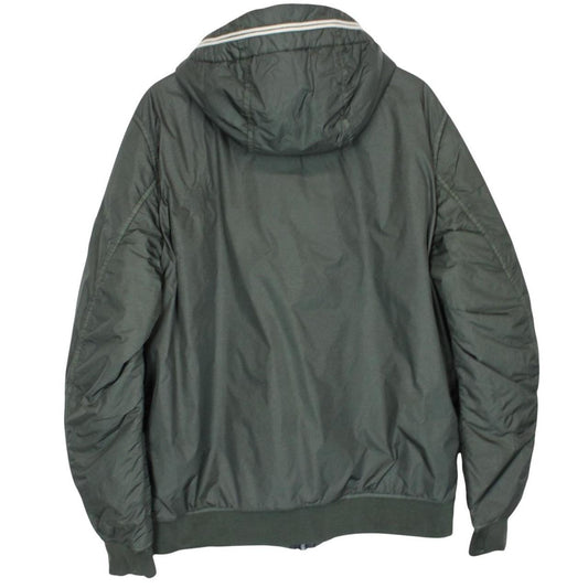 Stone Island AW 2020 Green Garment Dyed Crinkle Reps NY Primaloft Jacket