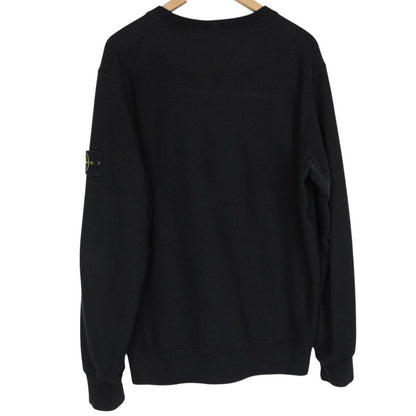 Stone Island AW 2021 Black Cotton Sweatshirt Jumper