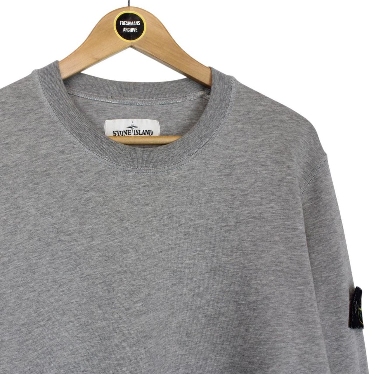Stone Island SS 2020 Grey Cotton Sweatshirt Jumper
