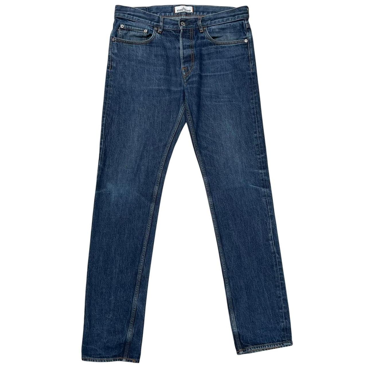 Stone Island AW 2016 Blue Slim Fit Denim Jeans