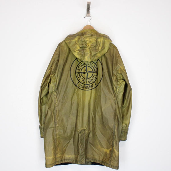 Stone Island x Supreme SS 2016 Heat Reactive Trench Coat