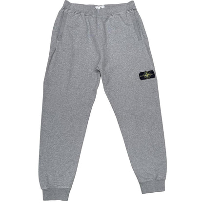 Stone Island AW 2024 Grey Cotton Tracksuit Bottoms / Joggers