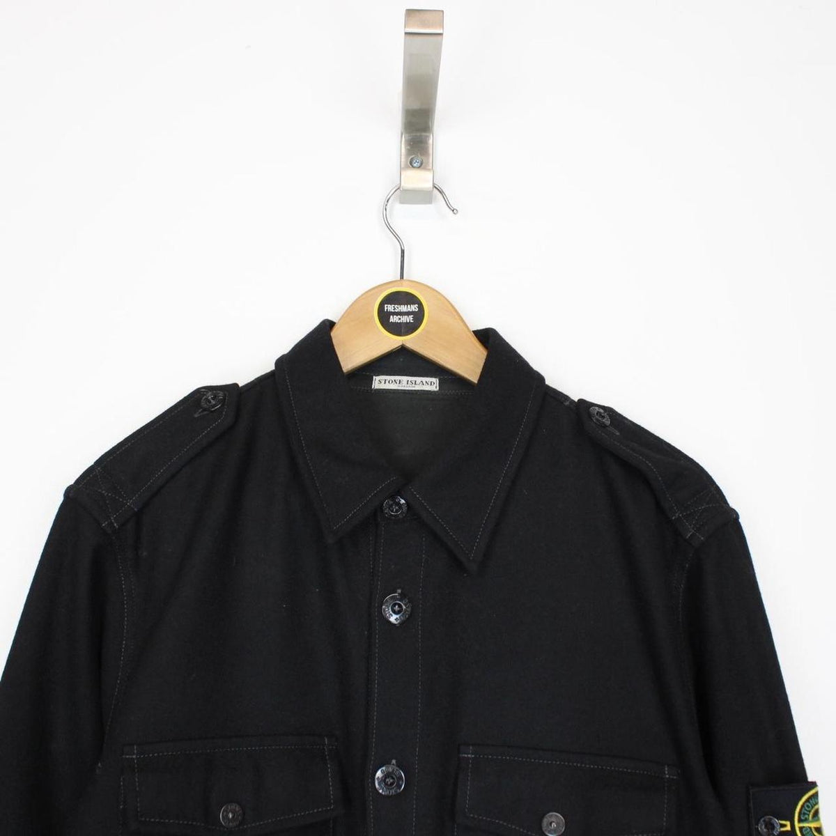Vintage Stone Island AW 2007 Wool Overshirt XL – Freshmans