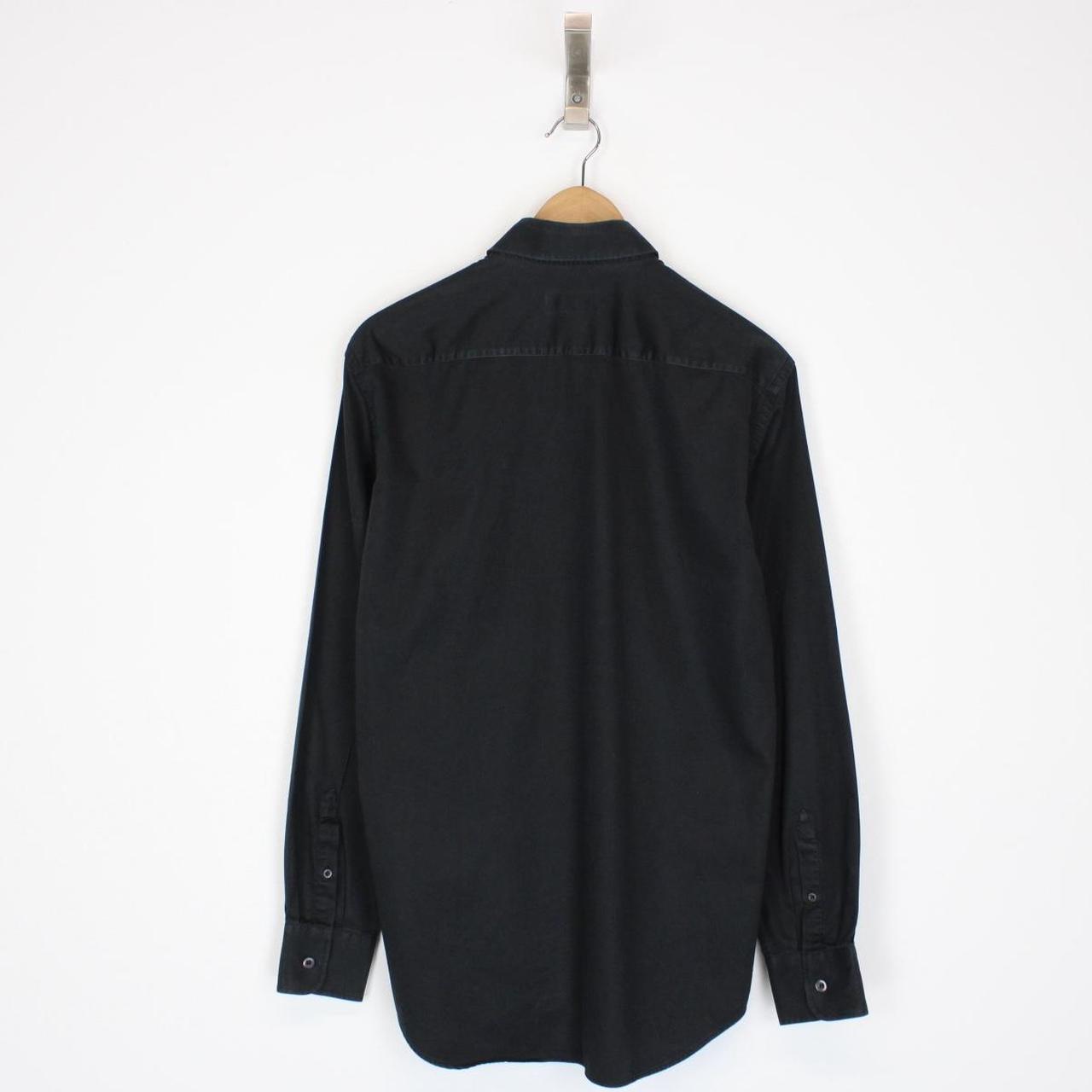 Prada Black Long Sleeve Cotton Shirt