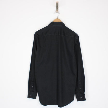 Prada Black Long Sleeve Cotton Shirt