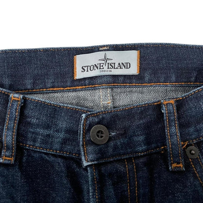 Stone Island AW 2013 Navy Blue RE-T Fit Denim Jeans