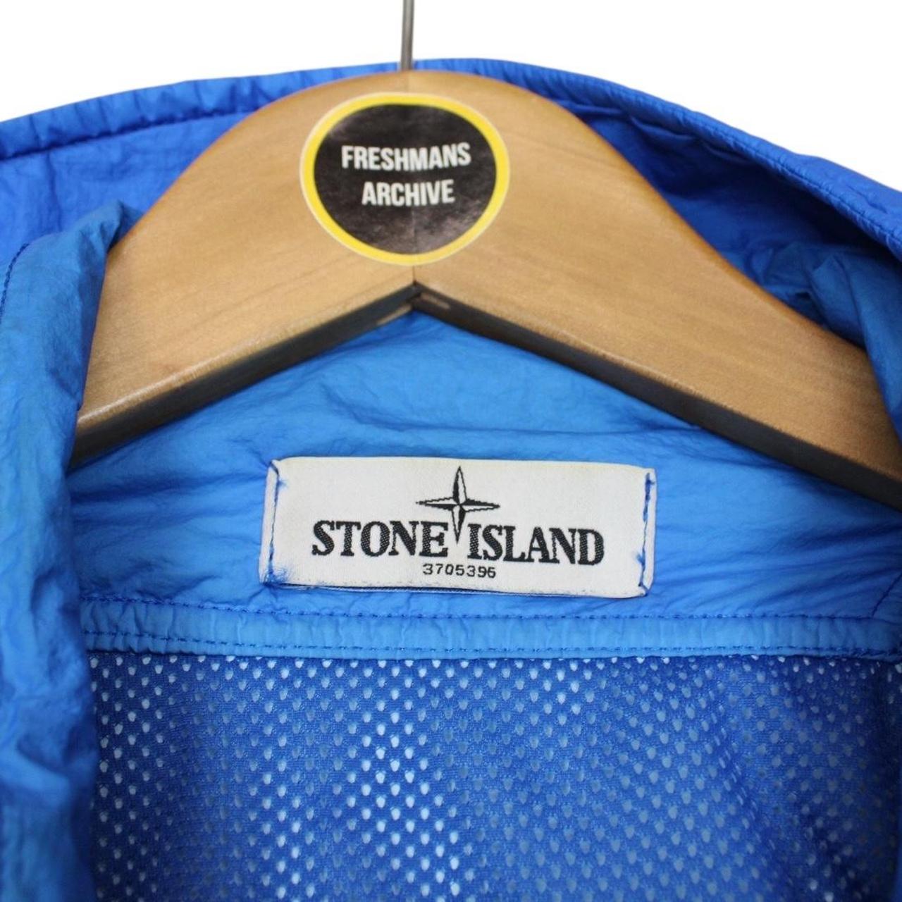 Stone Island SS 2013 Blue Membrana TC Hooded Jacket