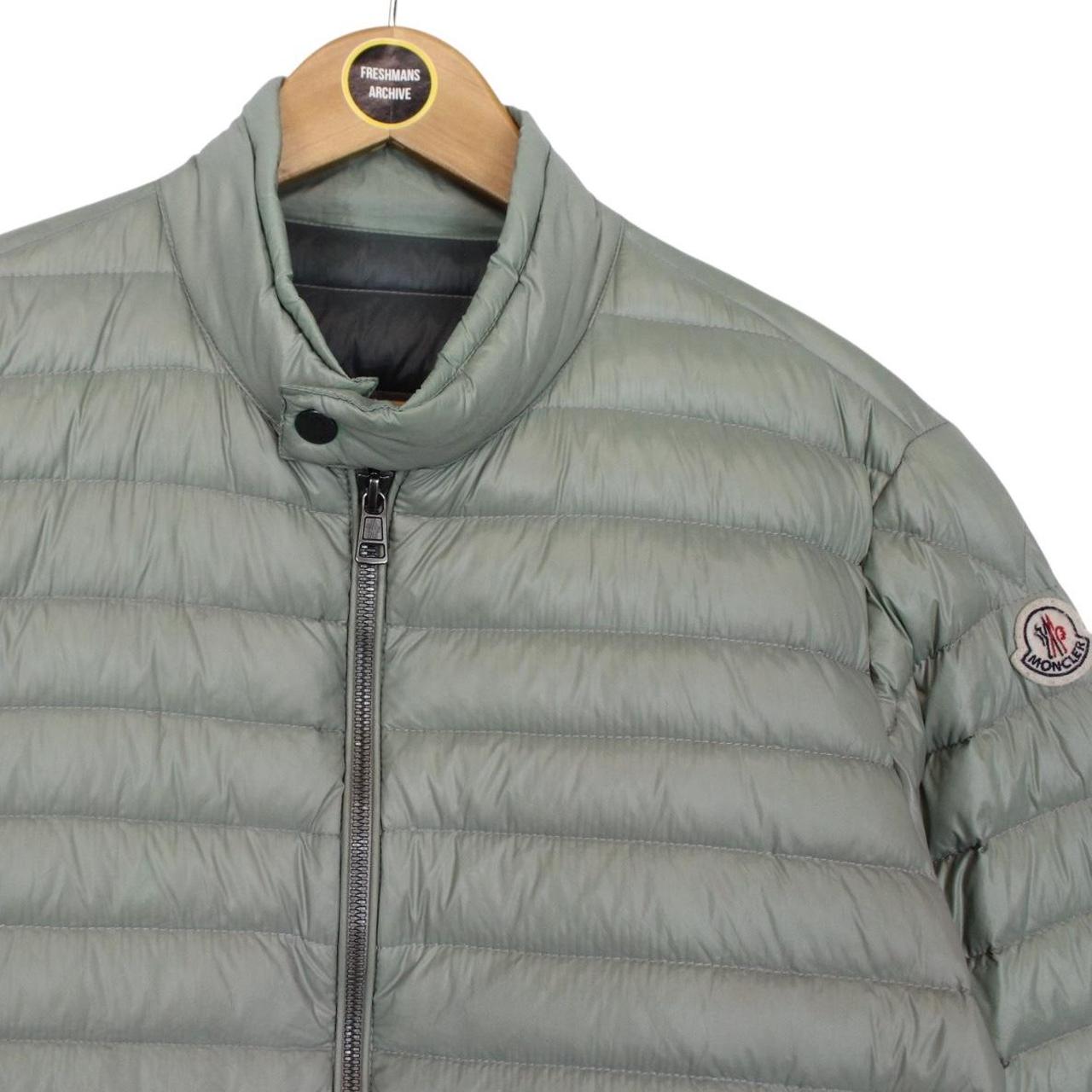 Moncler David Green Longue Saison Quilted Down Jacket