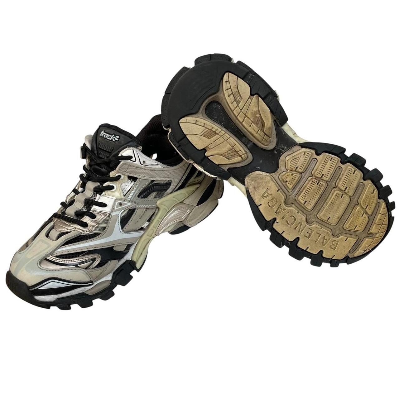 Balenciaga Track Beige and Black Trainers