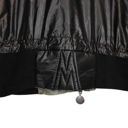 Vintage Moncler Black Full Zip Nylon Jacket