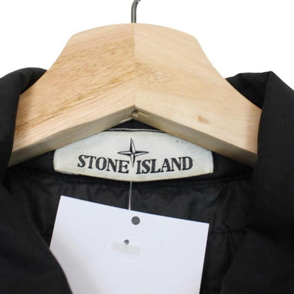 Stone Island AW 2021 Black Primaloft Nylon Coach Jacket