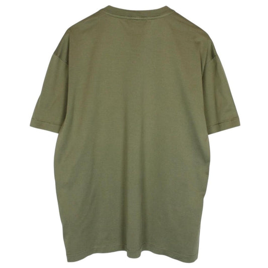 Stone Island Green Short Sleeve Cotton Compass T-Shirt