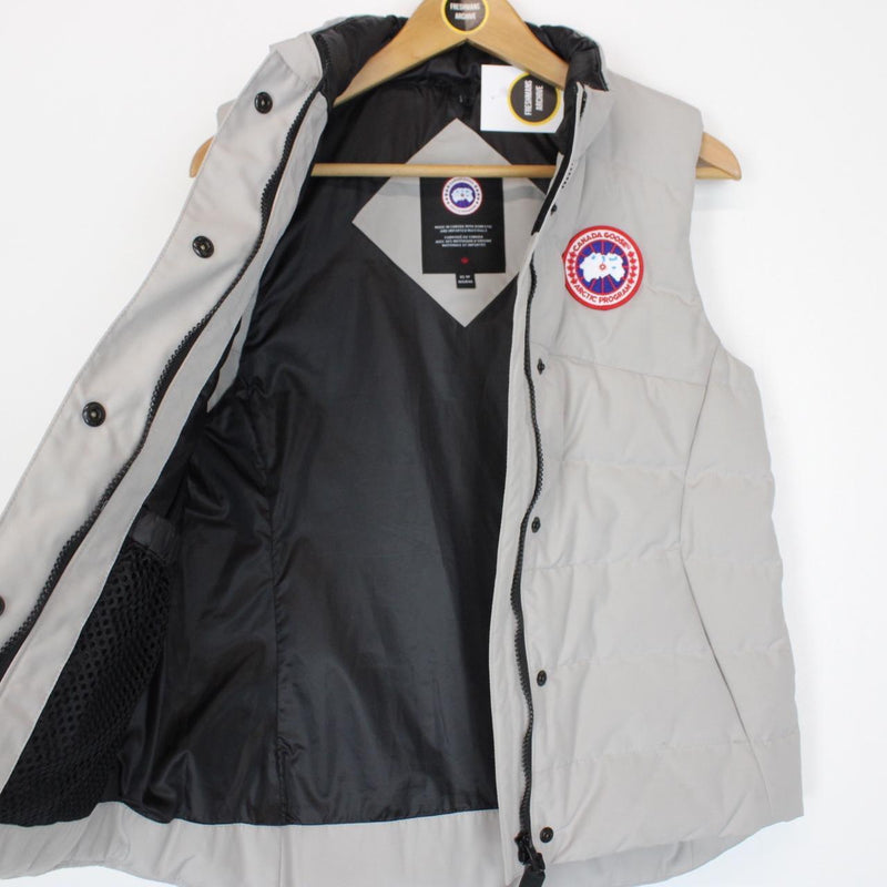 Canada Goose Limestone Grey Freestyle Down Gilet / Bodywarmer