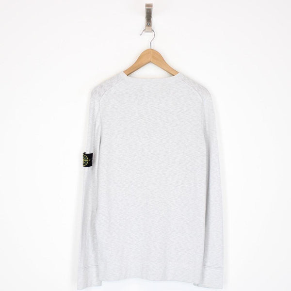 Stone Island SS 2016 Grey Thin Cotton Knit Sweatshirt