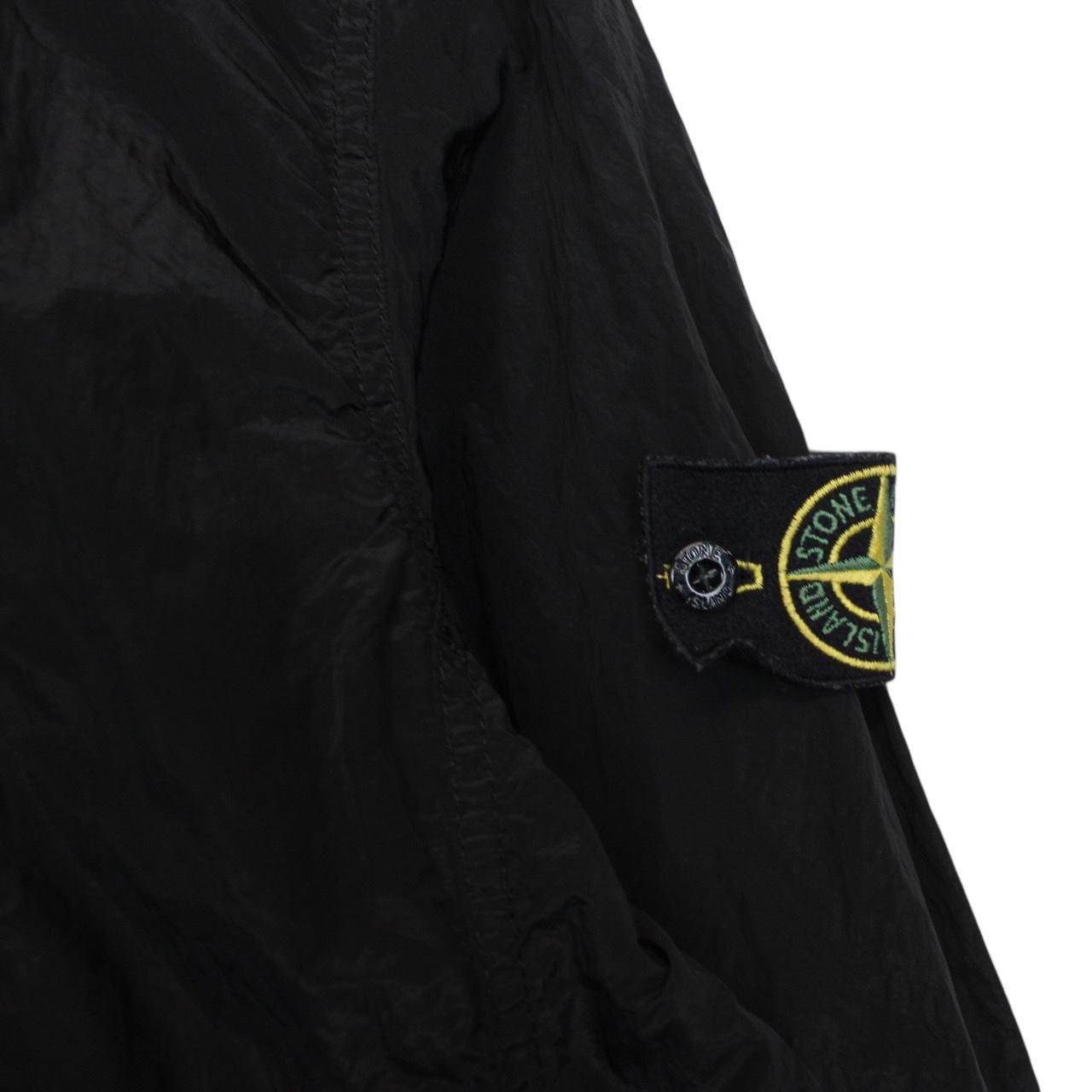 Stone Island SS 2018 Black Full Zip Nylon Metal Overshirt Jacket