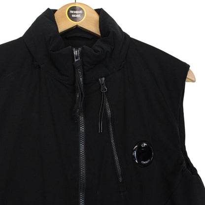 CP Company Black Pro-Tek Padded Lens Gilet