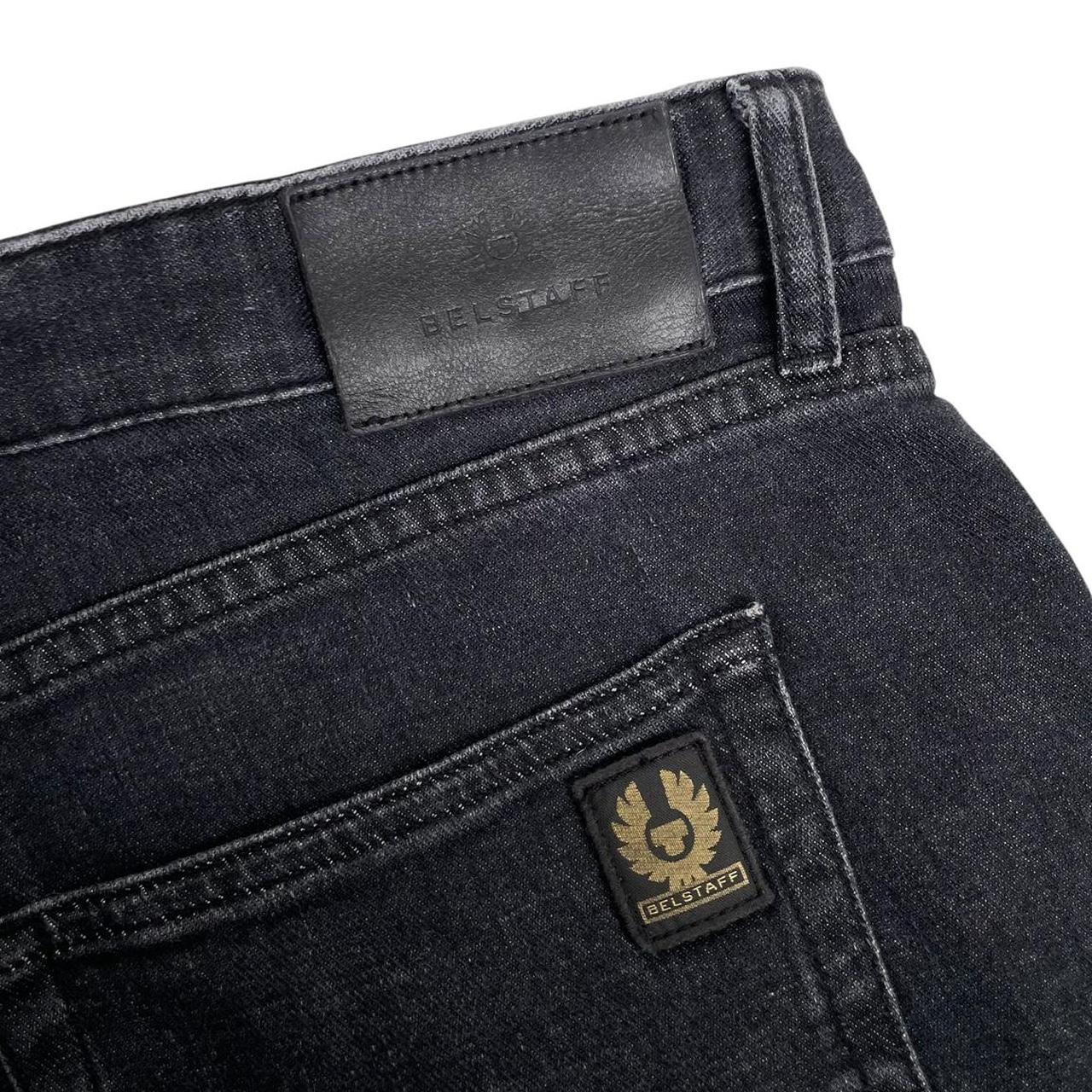 Belstaff Longton Black Slim Fit Denim Jeans