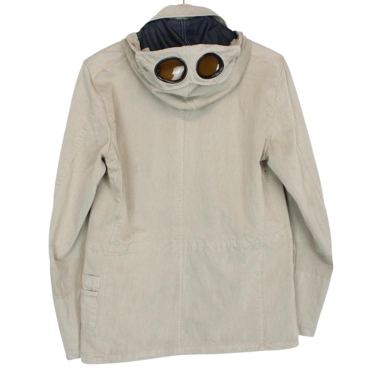 CP Company SS 2009 Mille Miglia Beige Cotton/Nylon Goggle Jacket