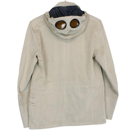 CP Company SS 2009 Mille Miglia Beige Cotton/Nylon Goggle Jacket