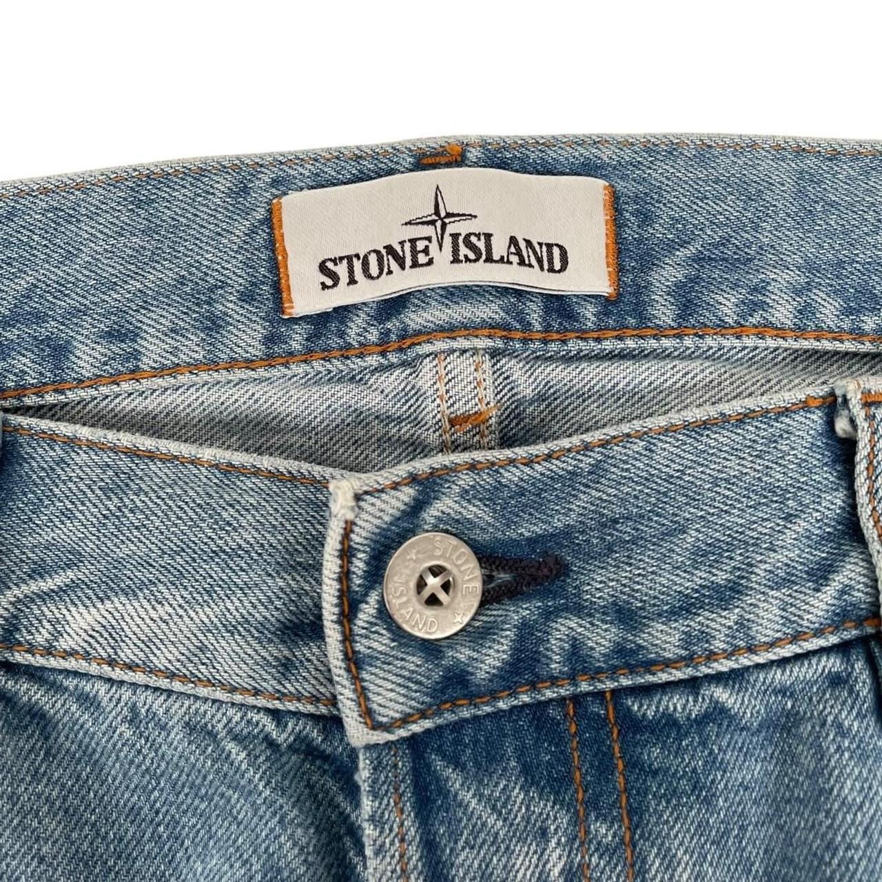 Stone Island SS 2015 Light Blue RE-T Fit Denim Jeans