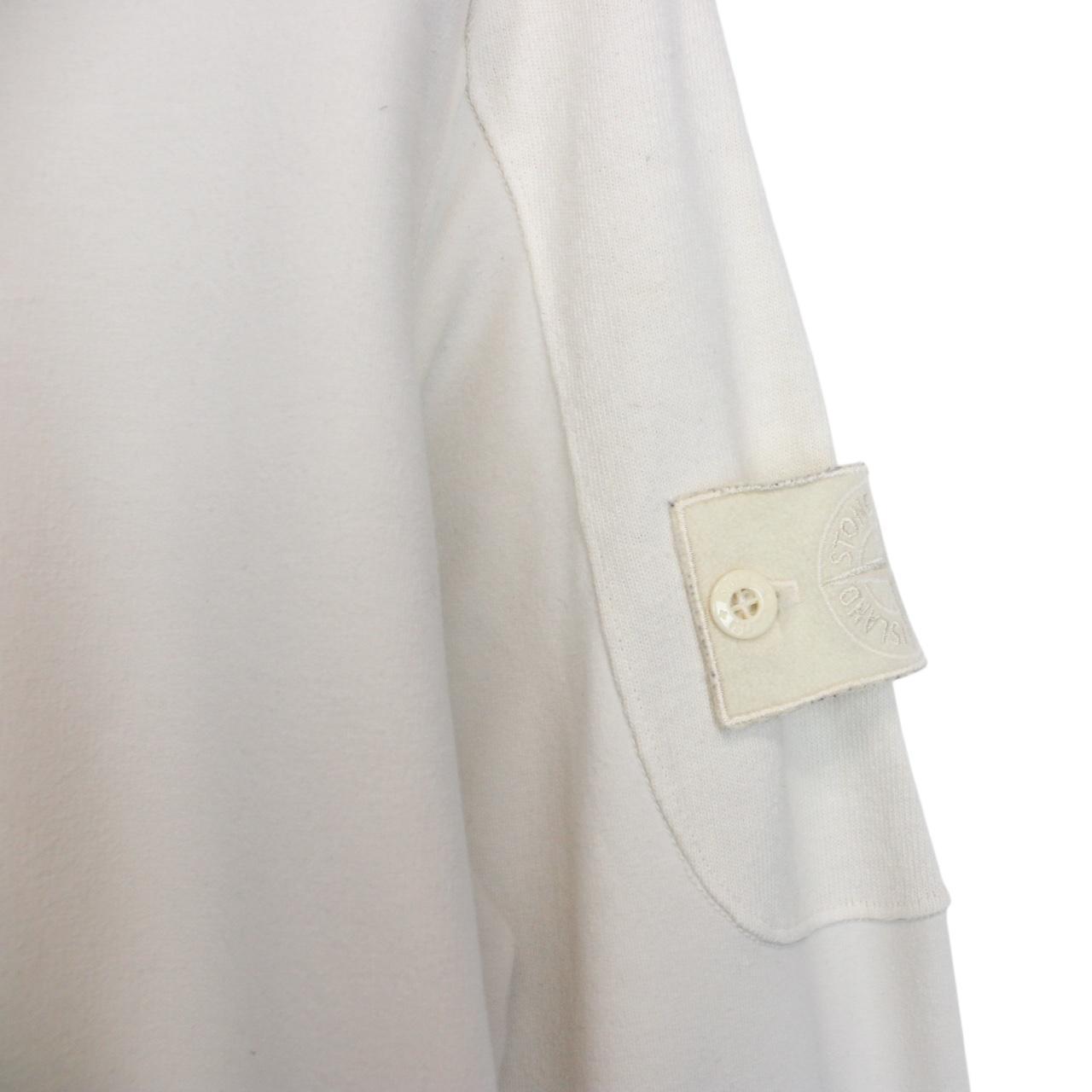 Stone Island Ghost SS 2018 Beige Cotton Sweatshirt Jumper