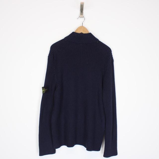 Stone  2003aw presidentknit （ネイビー） Stone island 2003aw presidentknit （ネイビー）