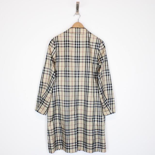 Burberry nova check coat on sale