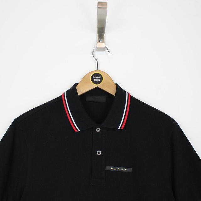 Prada Pique Polo Shirt Medium – Freshmans Archive