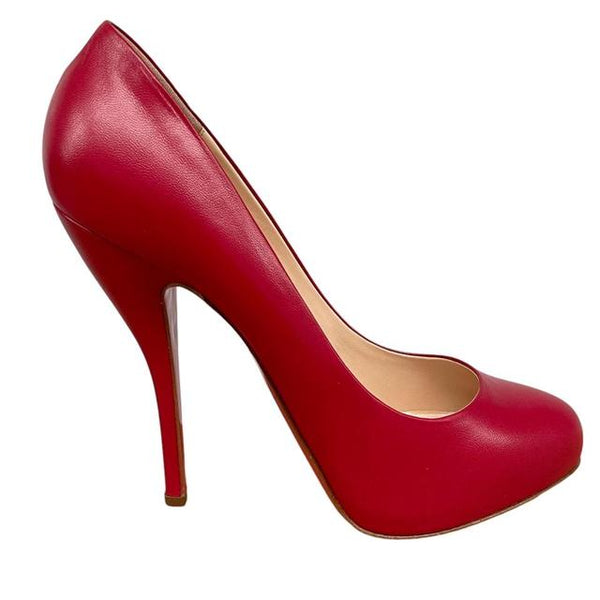 Christian Louboutin Feticha 120 Leather High Heels UK 6