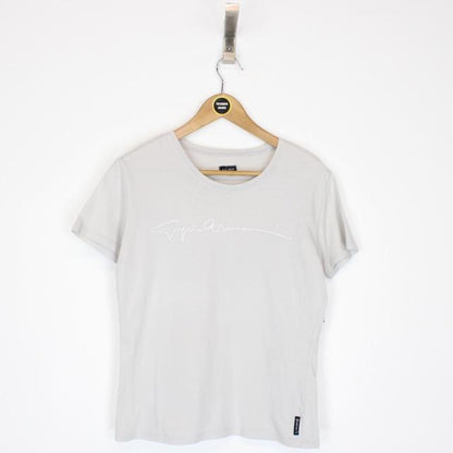 Vintage Armani Jeans Grey Short Sleeve T-Shirt