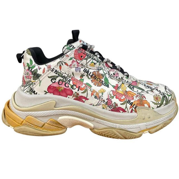 BALENCIAGA×GUCCI triple S スニーカー Gucci x Balenciaga Triple S Trainers UK 7 – Freshmans Archive