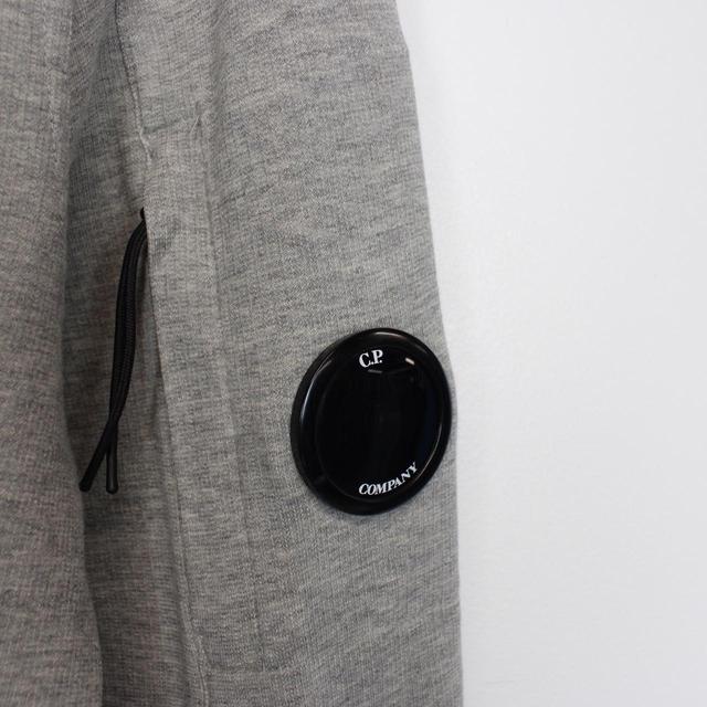 CP Company Grey Cotton Full Zip Sweatshirt Jumper