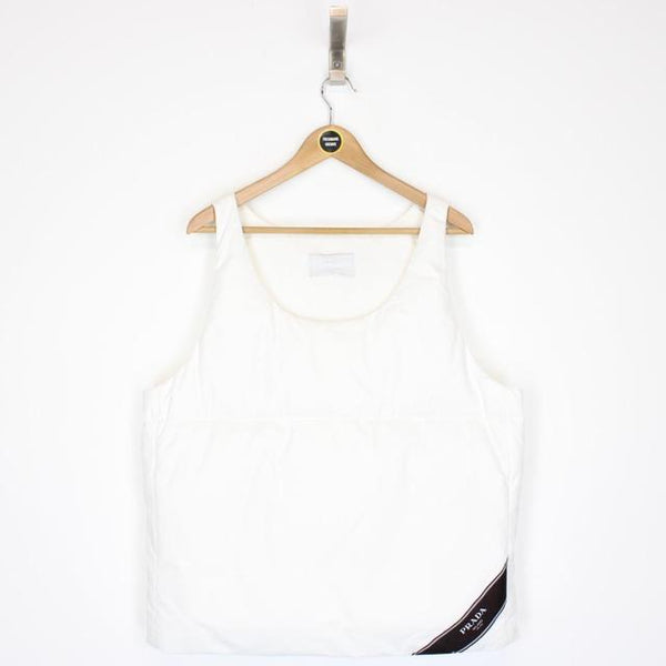 Prada Cotton Down Tank Top Puffer Vest Medium – Freshmans Archive