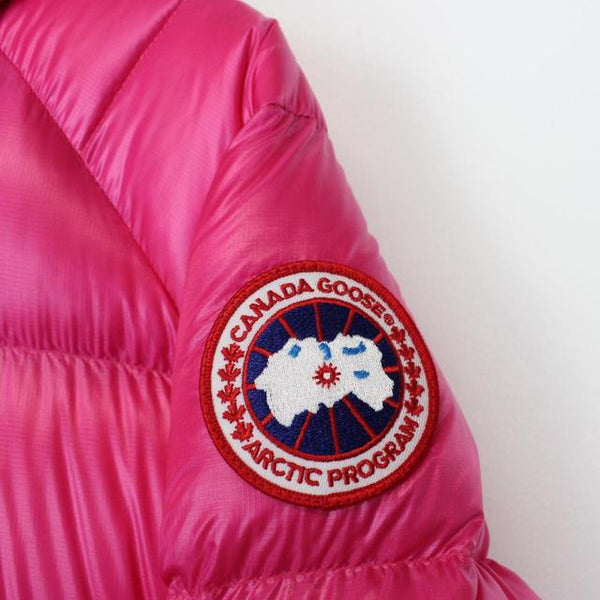 Hot pink canada goose jacket shop