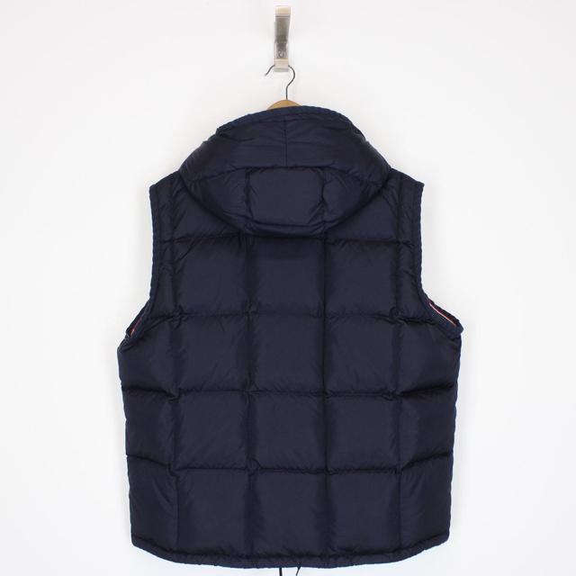 正規モンクレール TAPAJOS GILET ダウンベスト ネイビー L 2