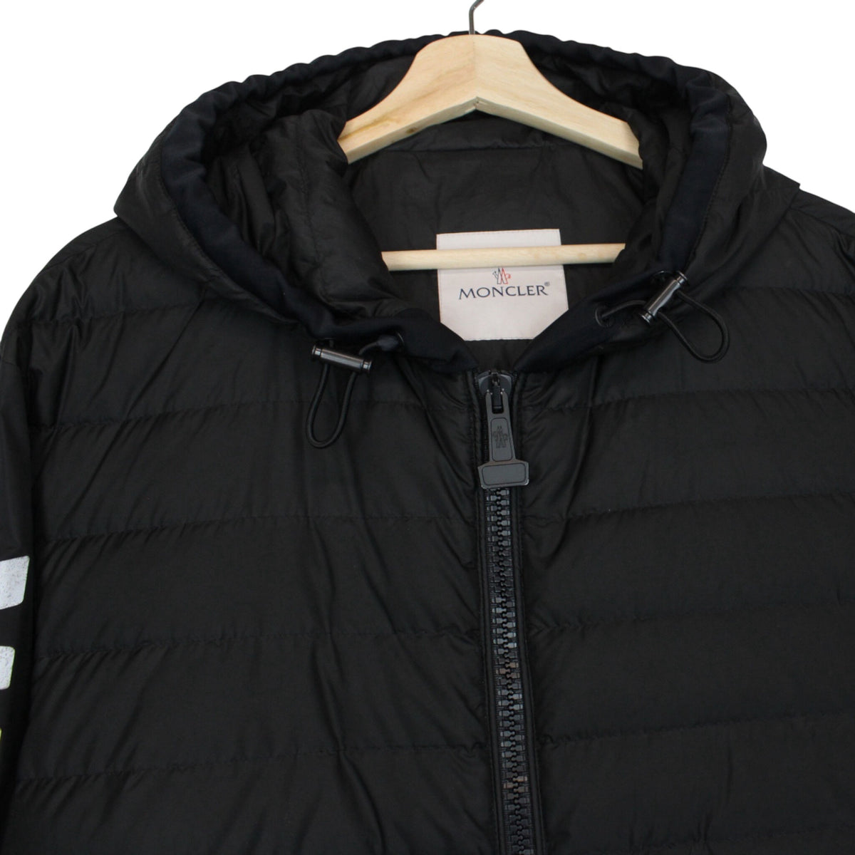 Moncler x Off White Tablier Reflective Down Jacket Large