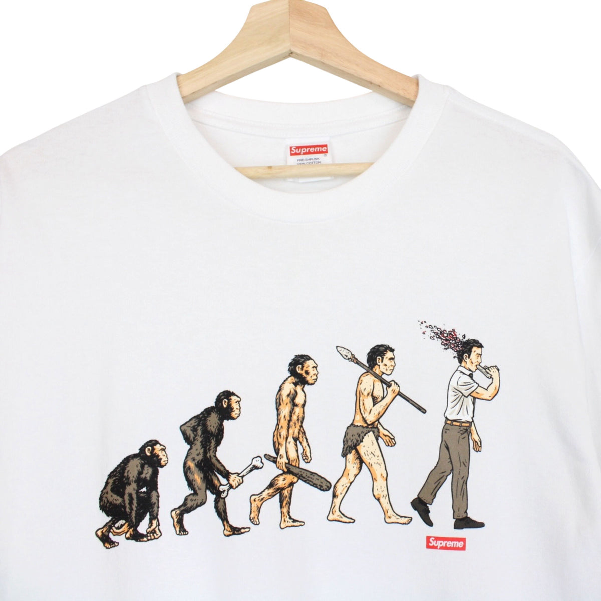 Supreme Evolution Graphic T-Shirt Large
