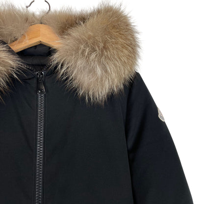 Moncler Bartramifur Fur Hooded Down Parka Jacket XS