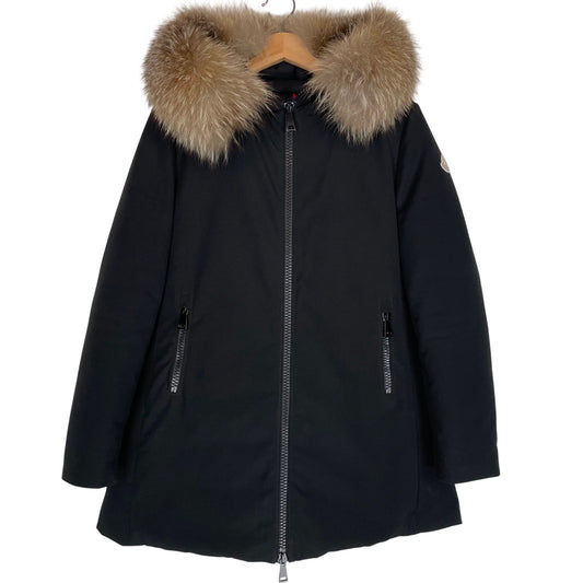 Moncler Bartramifur Fur Hooded Down Parka Jacket XS