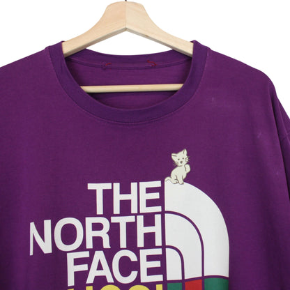 Gucci x The North Face Cat Print T-Shirt Large