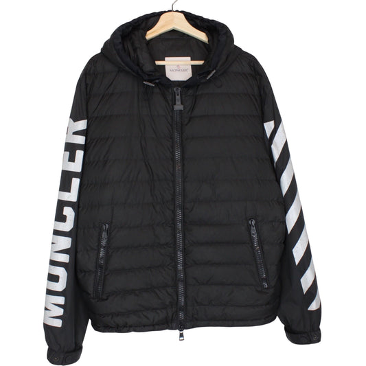Moncler x Off White Tablier Reflective Down Jacket Large