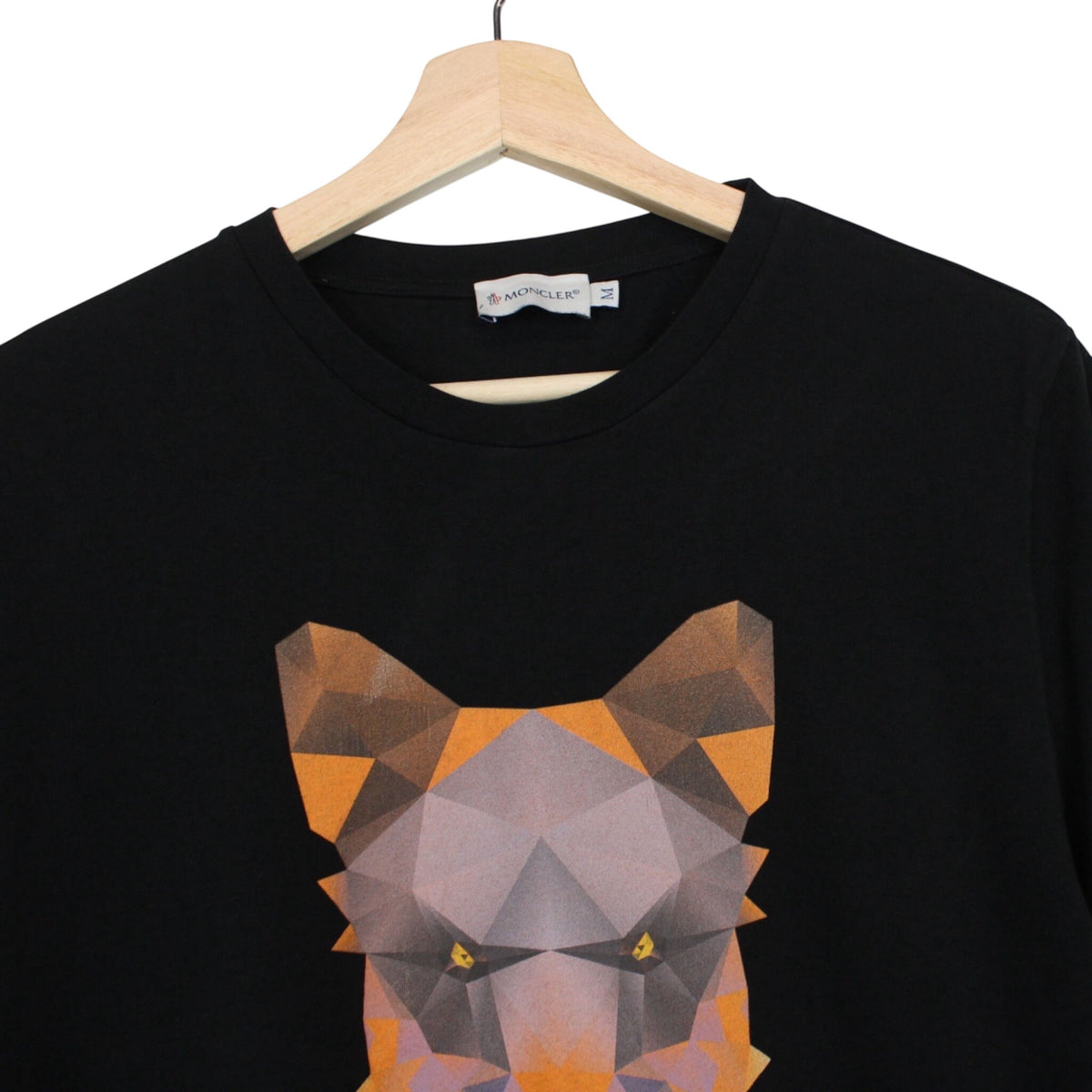 Moncler Maglia Wolf Print T-Shirt Medium