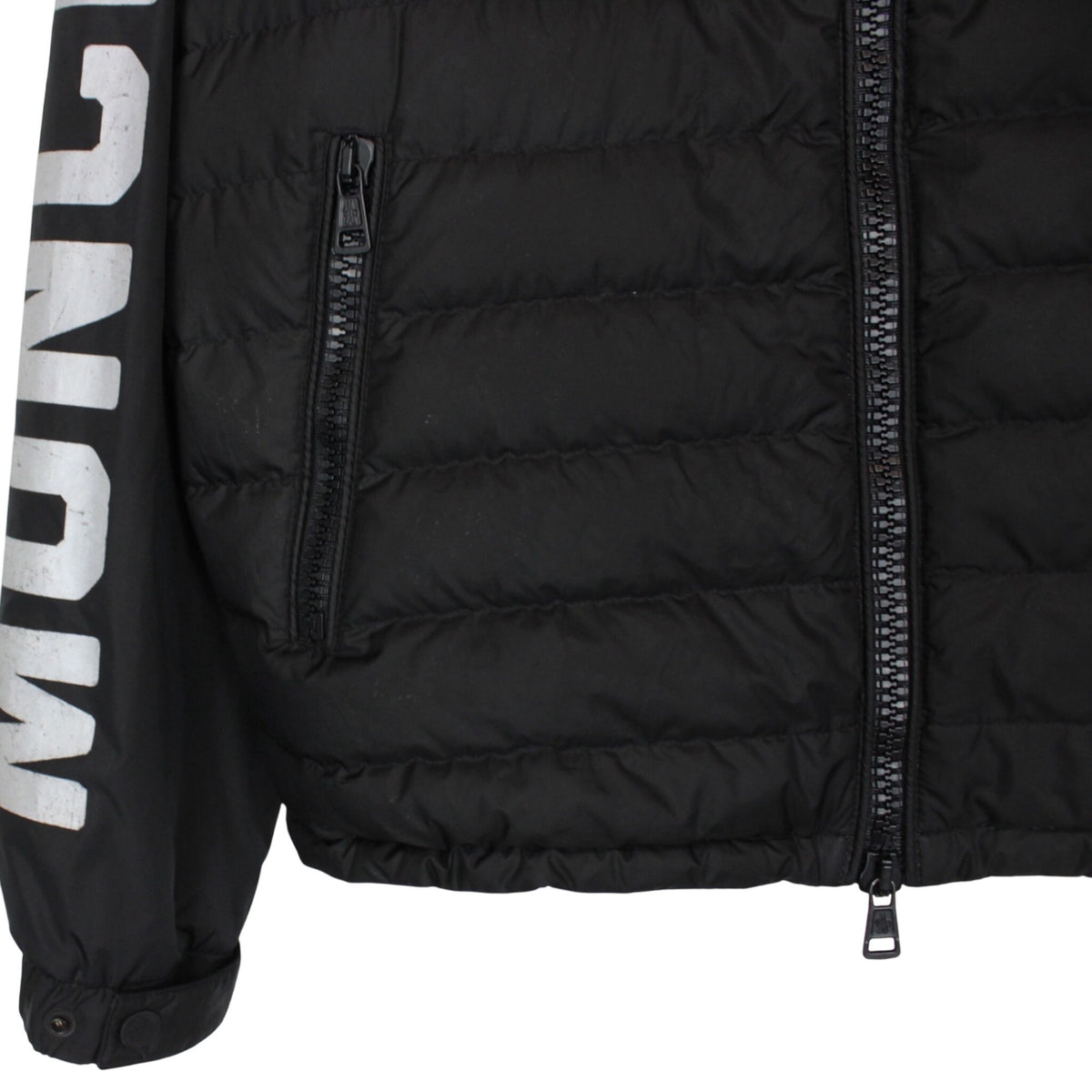 Moncler x Off White Tablier Reflective Down Jacket Large