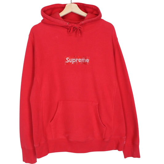 Supreme x Swarovski Box Logo Hoodie Medium