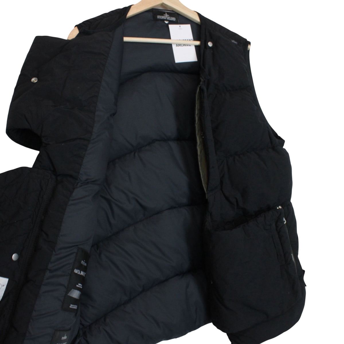 Stone Island Shadow Project 10th Anni Scarabeo Down Gilet Large