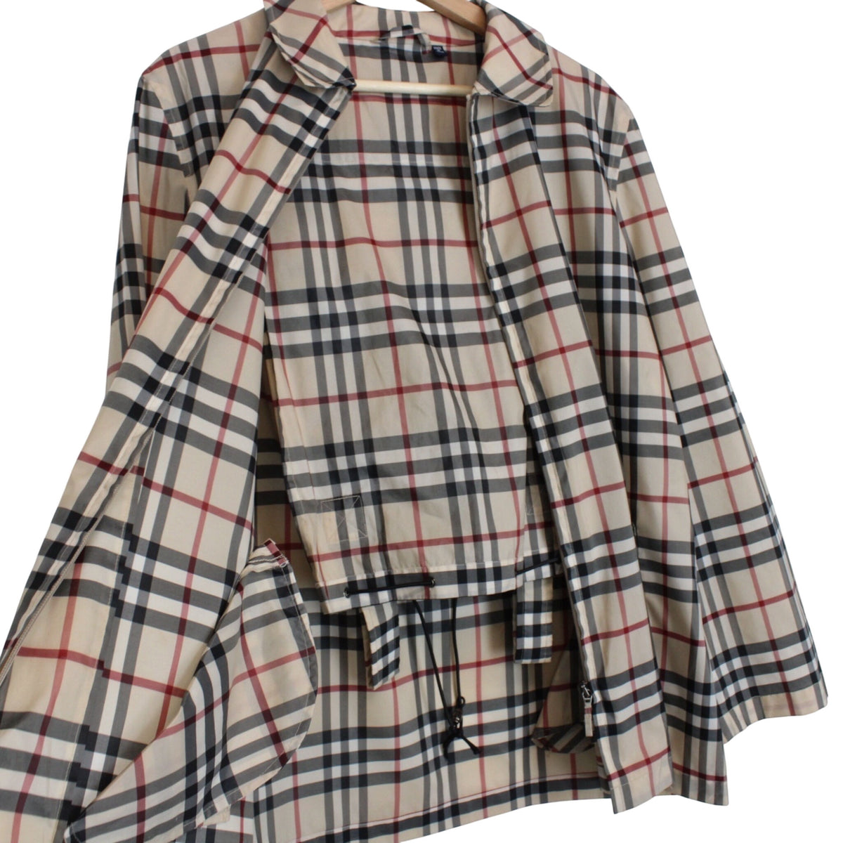 Burberry London Nova Check Packable Jacket Medium
